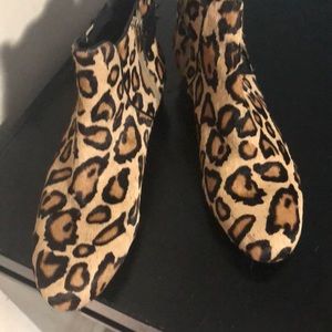 Enzo Angolini Leopard Booties